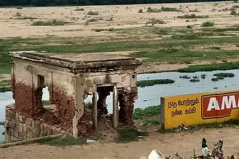 Rani Mangammal bathing ghat in Tiruchy