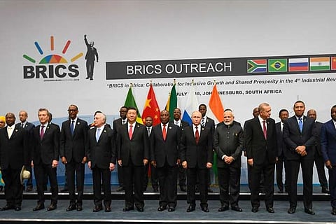 PM Modi and Brics leaders