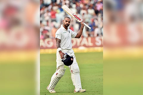 Opener Shikhar Dhawan