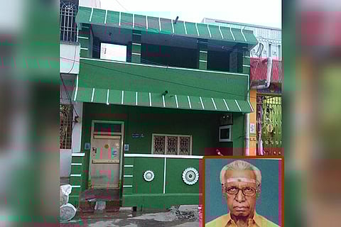 The house that is to be donated for a women?s library (Inset: K Natarajan)