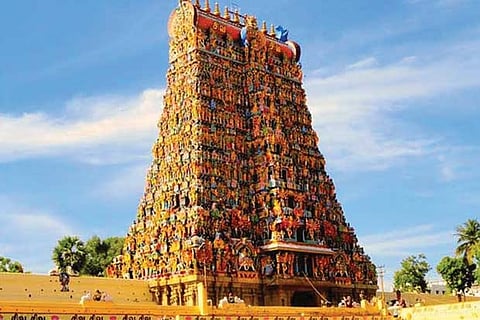 The Meenakshi Sundareswarar Temple