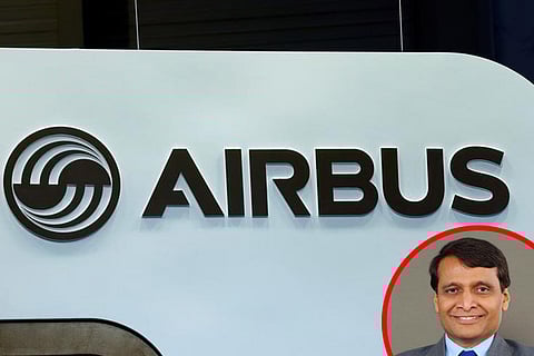 Civil Aviation Minister Suresh Prabhu has asked Airbus to build planes in India