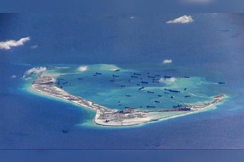 File photo of South China Sea