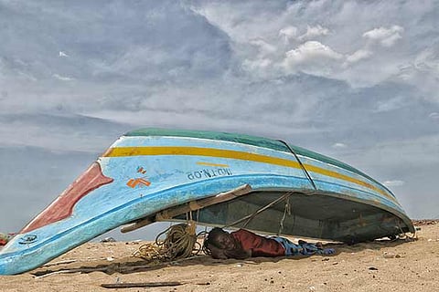 Fishing ban ends but bad weather keeps fisherfolk on shore