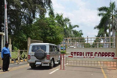 File photo of the Sterlite Copper plant