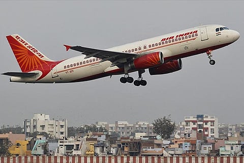 A file photo of Air India flight