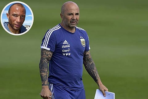 Jorge Sampaoli; Terry Phelan (inset)