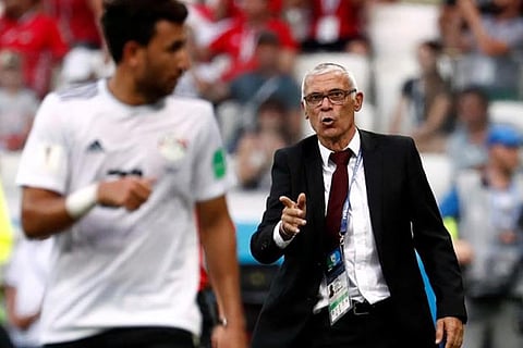 Egypt coach Hector Cuper