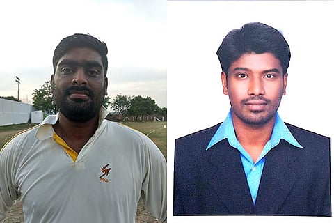 Sudhakaran; (R) V Naveen Kumar