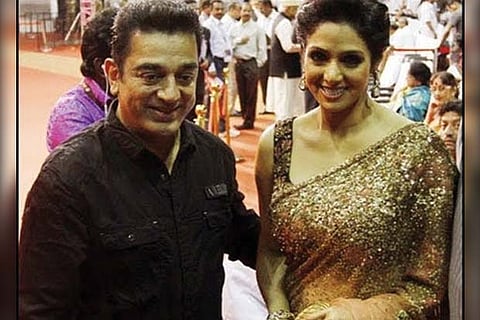 Kamal Hassan and Sridevi