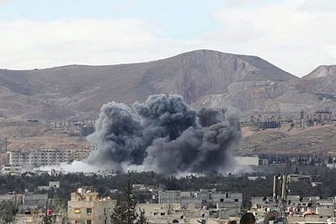 Russian truce plan fails to halt bombing of Syria's Ghouta