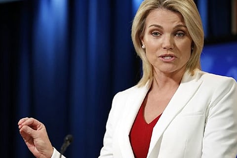 US State Department spokeswoman Heather Nauert