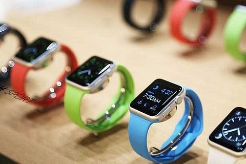 Apple watches.(Reuters)