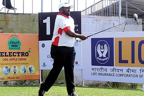 Mithun Perera in action