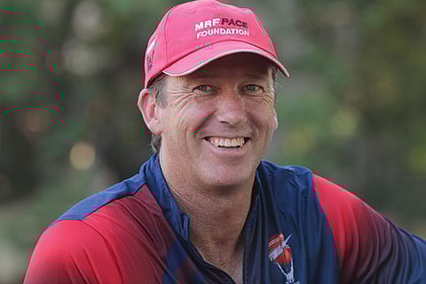 Legendary Australian fast bowler Glenn McGrath