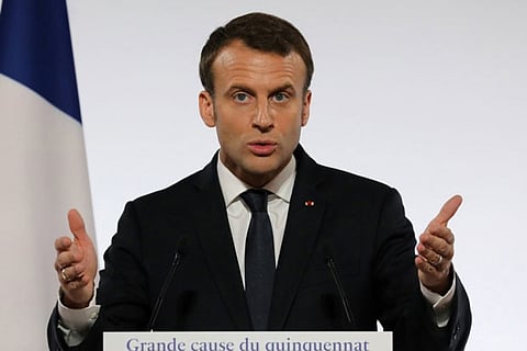 French President Emmanuel Macron