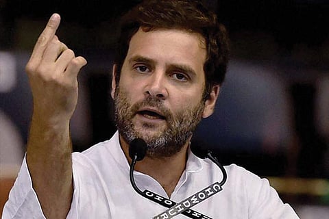 Congress President Rahul Gandhi