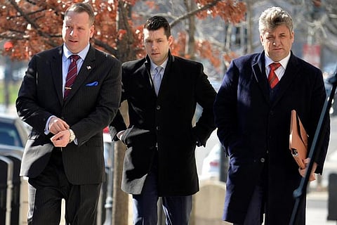 Sam Nunberg, (L) former campaign aide to President Donald Trump