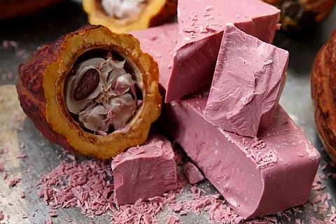 Gastronama: Now, taste pink chocolate from ruby cocoa beans