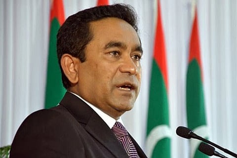 Maldives President Yameen Abdul Gayoom