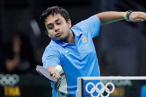 Paddler Soumyajit Ghosh has been provisionally suspended by the TTFI