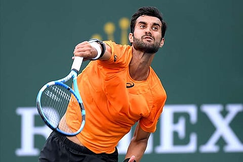 Yuki Bhambri defeated Mirza Basic in straight sets