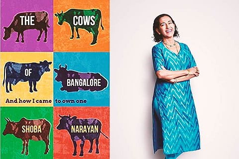 Shoba Narayan, the author of The Cows of Bangalore