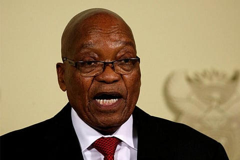 South Africa?s former president Jacob Zuma