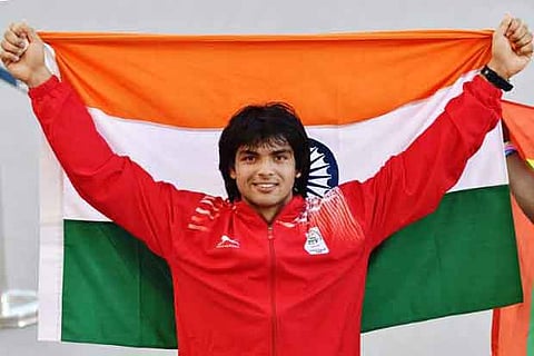 Javelin thrower Neeraj Chopra