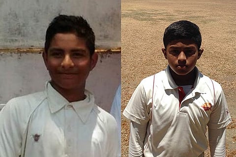 Nivethan (left), Lalith