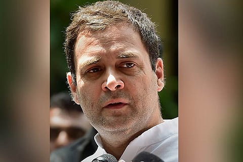 Congress President Rahul Gandhi