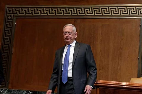 US Defense Secretary James Mattis