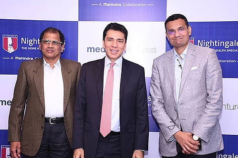 (L-R) Mr Kumar Krishnaswamy, Mr Vishal Bali, and Mr Narasimha Jayakumar