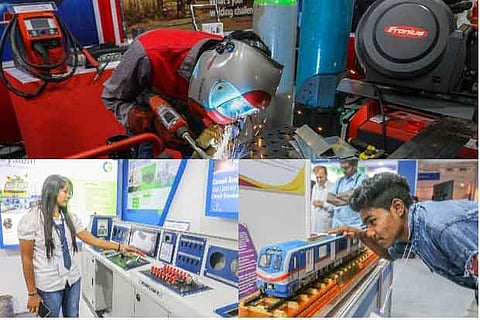 Glimpses of International Rail Coach Exhibition.(Photos: Justin George)