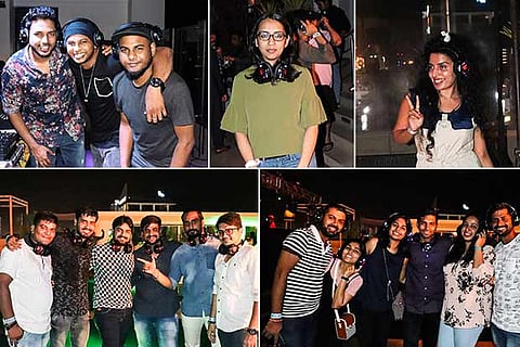 Silent discotheque draws party-goers