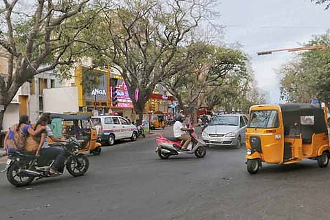 Two-wheelers zipping by near the beach, most often by drunk riders