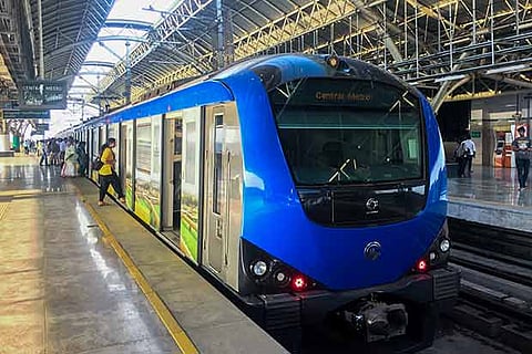 Metro services between airport to Anna Salai and Chennai Central began