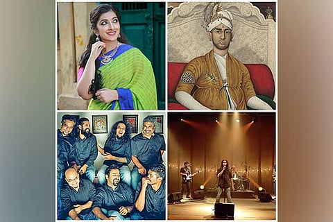 Sharanya Srinivasan(Singer); Swathi Thirunal; Agam band members