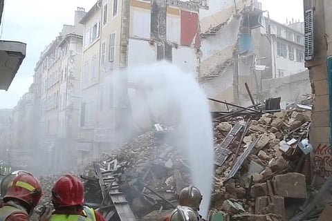 Three bodies found in rubble of collapsed buildings in Marseille