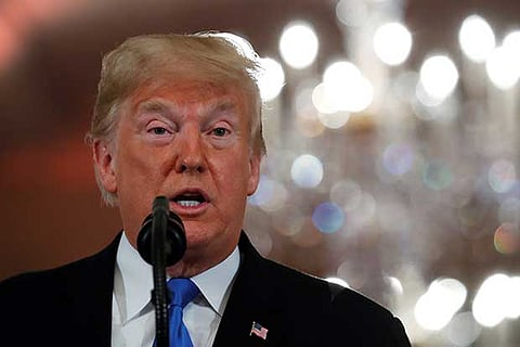 US President Donald Trump