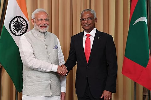 India looks forward to working with new Maldivian President Solih to strengthen bilateral ties: PM Modi