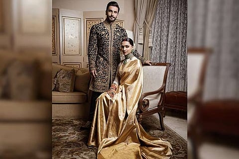 Deepika and Ranveer release official photo from their wedding reception in Bangalore