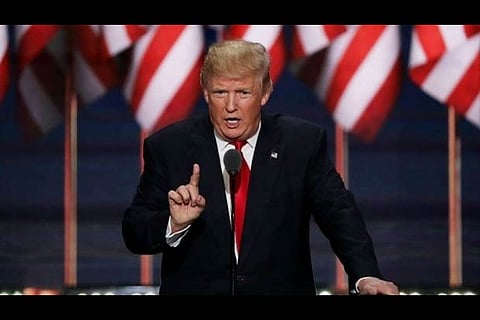 US President Donald Trump