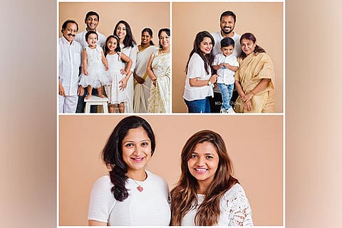 Photoshoot of Dr Saranya and Anju Shankar; Aditi Prasad and Vishwa Dave