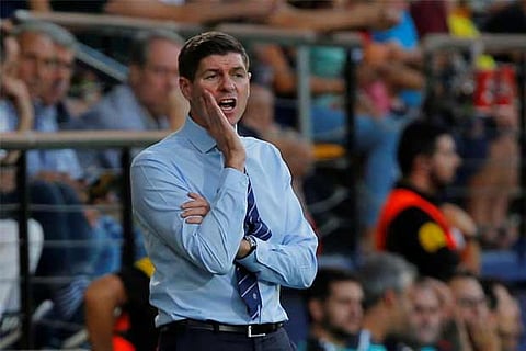 Gerrard condemns missile-throwing incident after linesman hurt