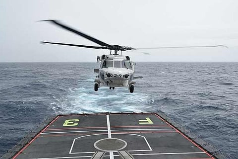 Indian Navy's Chetak chopper crashes at Rajali base in Tamil Nadu