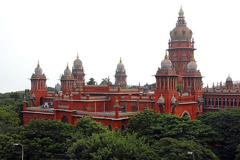 A file photo of the Madras High Court