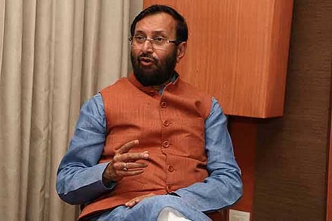 Prakash Javadekar, Union Minister for HRD