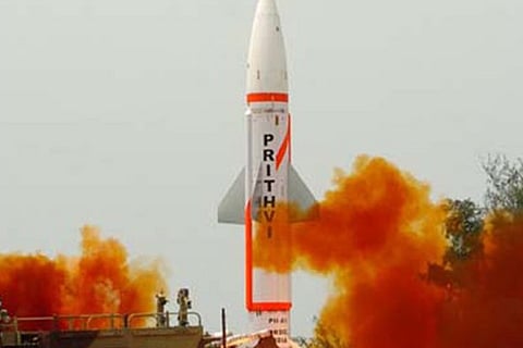Successful night trial of Prithvi-II missile