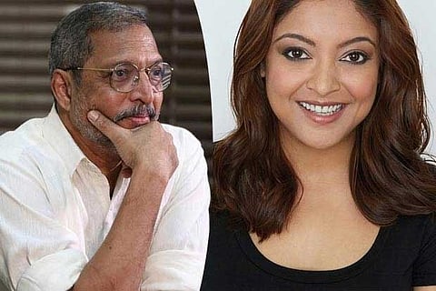 Nana Patekar and Tanushree Dutta